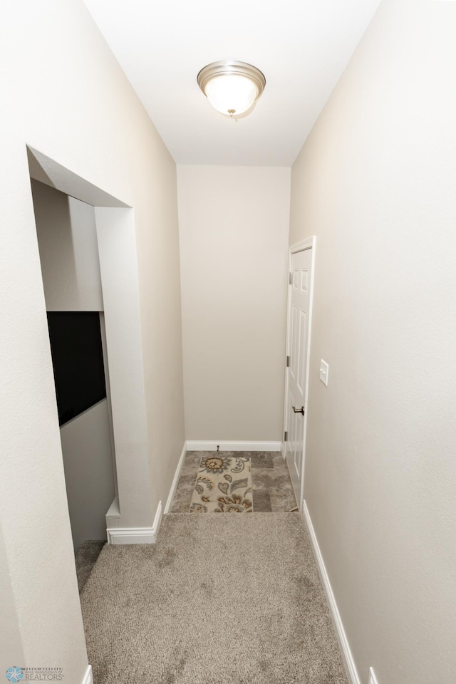 3313 5th Way E Unit B, West Fargo, ND 58078 - corridor featuring carpet flooring and baseboards