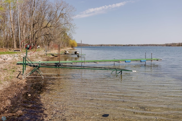 20841AND20850 Leona Beach Rd, Erie Twp, MN 56578 - dock with a water view