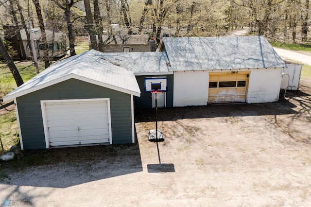 20841AND20850 Leona Beach Rd, Erie Twp, MN 56578 - view of detached garage