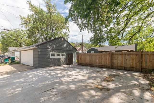 615 Vine St, Hudson, WI 54016 - view of detached garage
