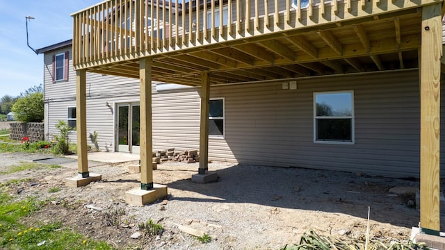 36308 Edgewood Rd, Harmony, MN 55939 - view of patio featuring a deck