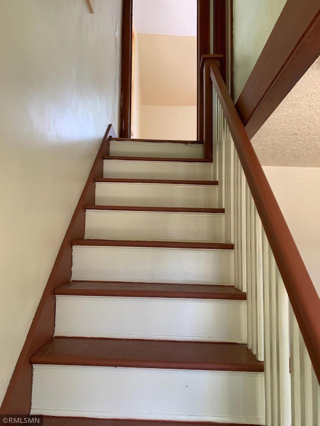 view of stairs