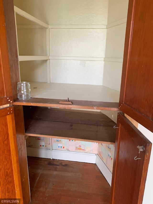 view of pantry