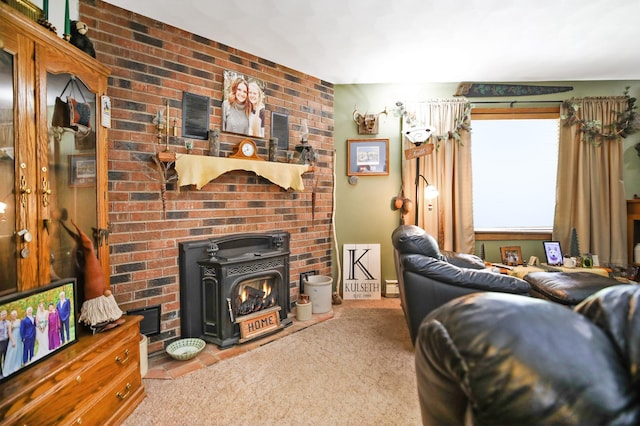 26163 170th St, New Richland, MN 56072 - view of carpeted living room