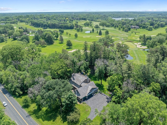 2 Pleasant Lake Rd, North Oaks, MN 55127 - aerial view of property and surrounding area featuring a local golf course