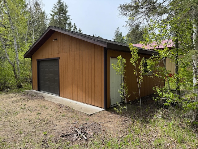 27721 Northwoods Dr, Laporte, MN 56461 - detached garage featuring driveway