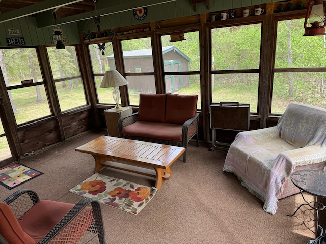 27721 Northwoods Dr, Laporte, MN 56461 - sunroom / solarium with an outdoor hangout area