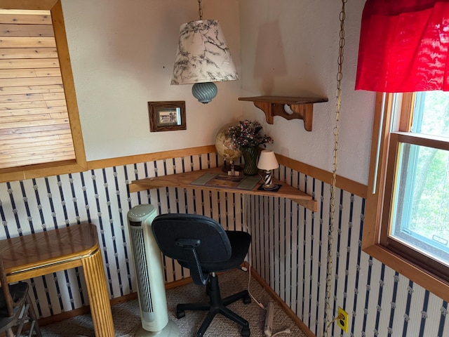 27721 Northwoods Dr, Laporte, MN 56461 - office with healthy amount of natural light