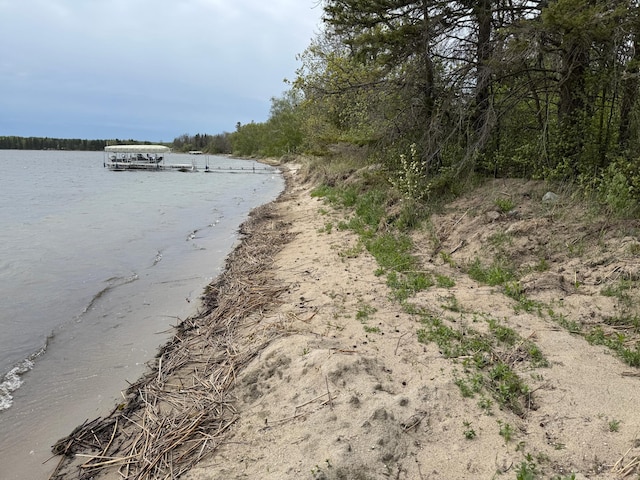27721 Northwoods Dr, Laporte, MN 56461 - water view featuring a dock