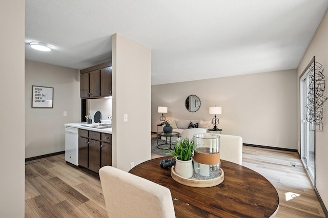 1940 Dupont Ave S, Minneapolis, MN 55403 - dining space featuring light wood finished floors and baseboards