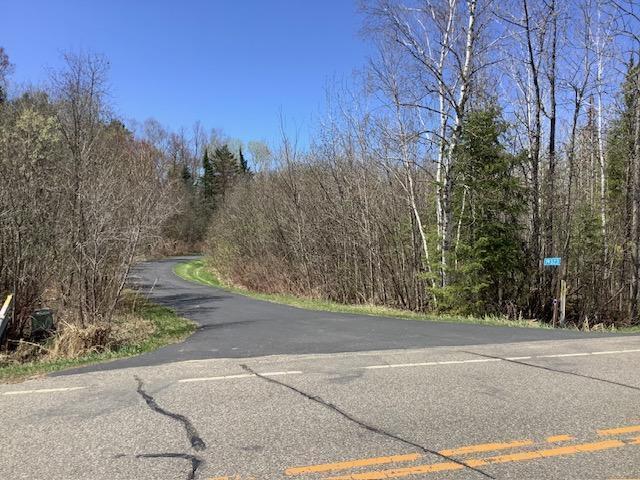 19323 Wendigo Park Rd, Harris Twp, MN 55744 - view of asphalt road featuring a forest view