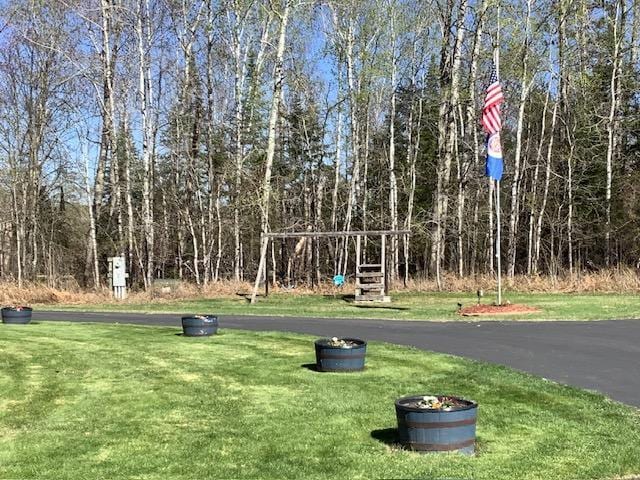 19323 Wendigo Park Rd, Harris Twp, MN 55744 - view of property's community with a lawn