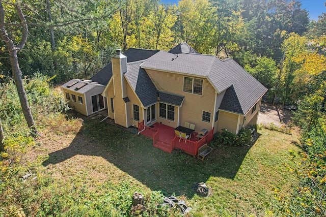771 County Road B2 E, Little Canada, MN 55117 - view from above of property with a forest