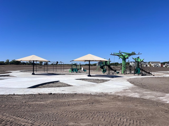 view of communal playground