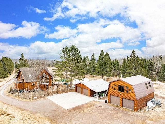 3213 Alger Grade, Silver Creek Twp, MN 55616 - aerial view of property and surrounding area