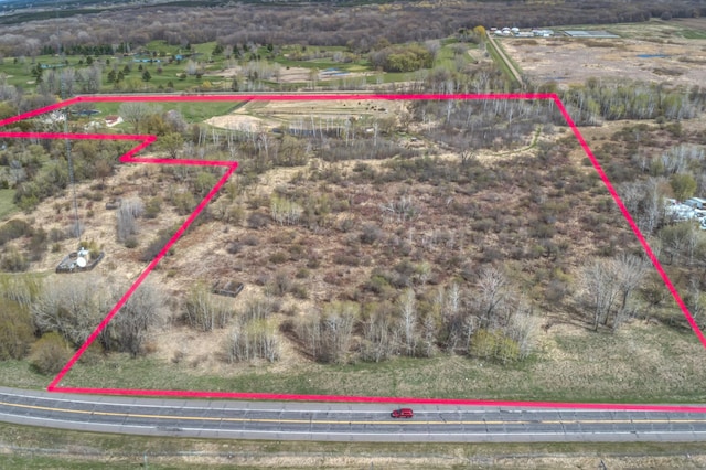 12235 323rd St, Princeton, MN 55371 - aerial view of property's location with property boundaries highlighted