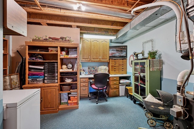 office featuring carpet