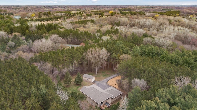 265 Red Pine Trl, Saint Joseph Twp, WI 54016 - view of subject property featuring a heavily wooded area
