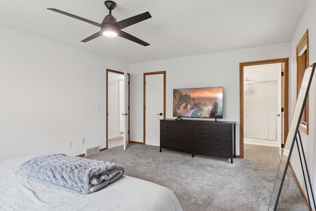 265 Red Pine Trl, Saint Joseph Twp, WI 54016 - carpeted bedroom with baseboards and a ceiling fan