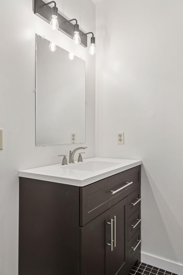 265 Red Pine Trl, Saint Joseph Twp, WI 54016 - bathroom featuring vanity and baseboards