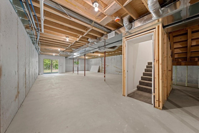 3822 Northern Ave, Spring Park, MN 55384 - below grade area with stairs