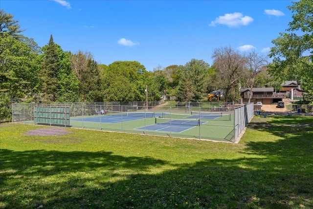 3822 Northern Ave, Spring Park, MN 55384 - view of tennis court