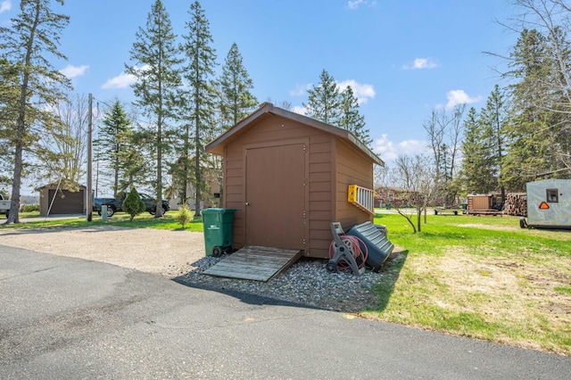 19490 Ruff Shores Rd, Harris Twp, MN 55744 - view of shed