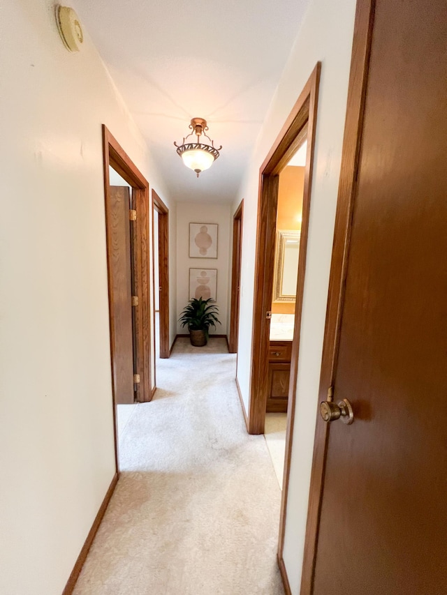 1950 Summit Ave, Worthington, MN 56187 - hall with light carpet and baseboards