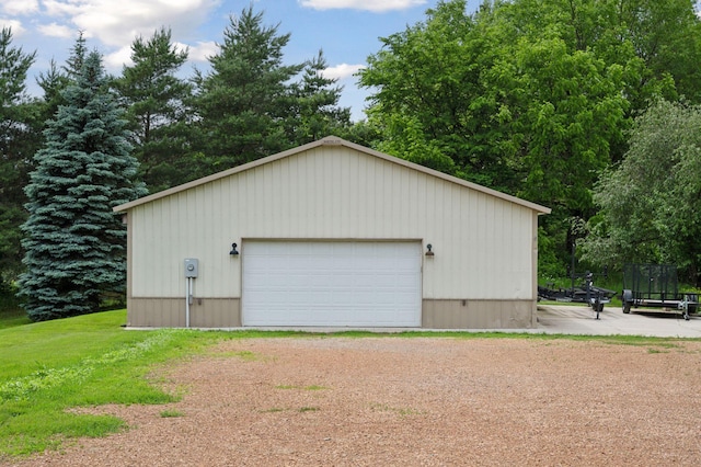 1701 Retreat Cir, Minnetrista, MN 55364 - view of detached garage