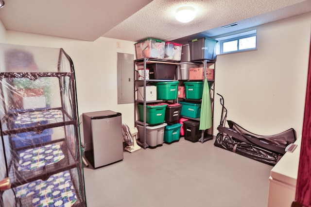 127 County Rd W, Pleasant Valley Twp, WI 54022 - storage room featuring electric panel