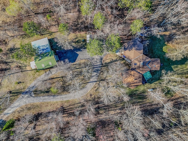 drone / aerial view