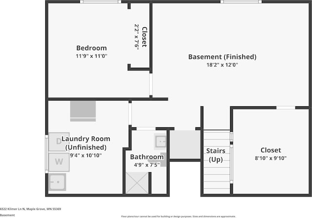 6522 Kilmer Ln N, Maple Grove, MN 55369 - home floor plan