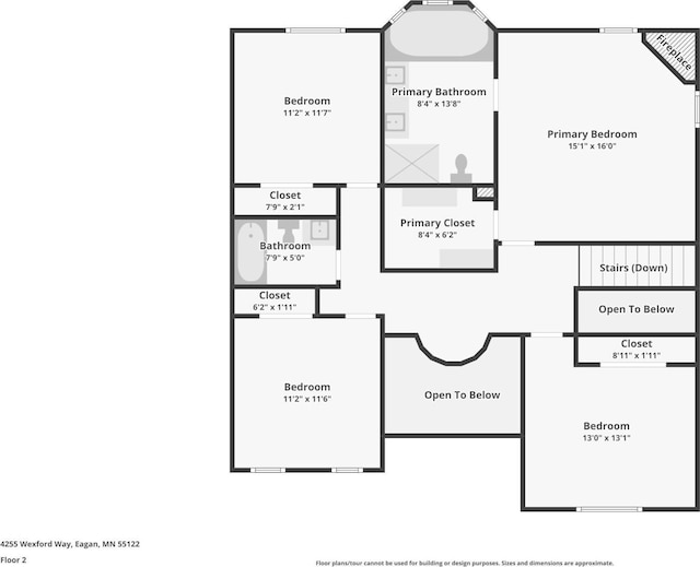 4255 Wexford Way, Eagan, MN 55122 - view of property floor plan