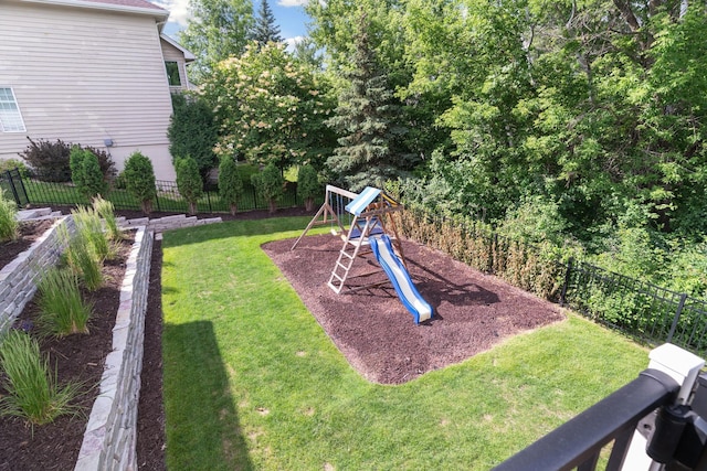 4255 Wexford Way, Eagan, MN 55122 - view of yard with a playground