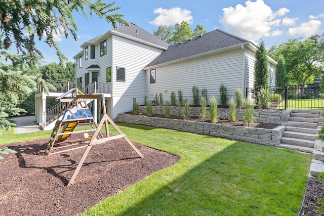 4255 Wexford Way, Eagan, MN 55122 - view of yard with a playground