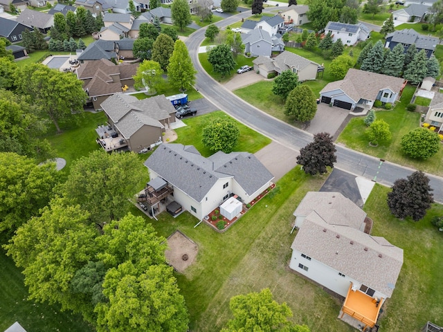1034 111th Ave NE, Blaine, MN 55434 - aerial perspective of suburban area