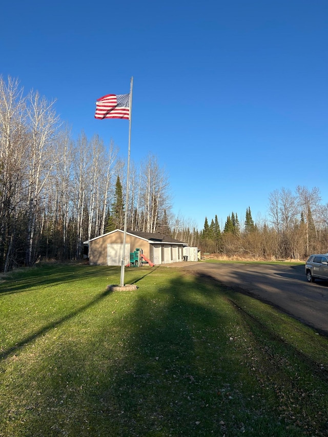 7424 Ely Lake Dr, Fayal Twp, MN 55734 - view of grassy yard