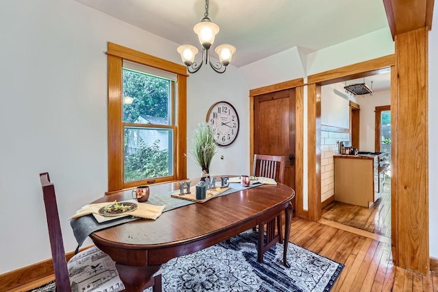 984 Milton St N, Saint Paul, MN 55103 - home office featuring healthy amount of natural light, light wood finished floors, and a chandelier