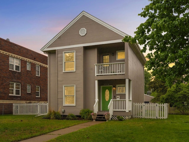 3214 Blaisdell Ave, Minneapolis, MN 55408 - view of front of property featuring a balcony