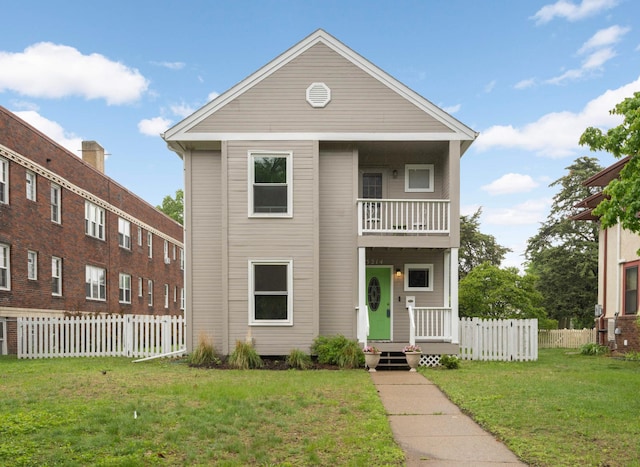 3214 Blaisdell Ave, Minneapolis, MN 55408 - view of front of home featuring a balcony