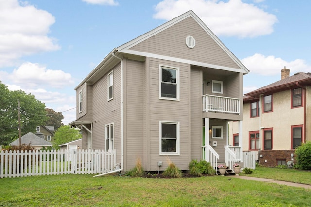 3214 Blaisdell Ave, Minneapolis, MN 55408 - view of front of property with a balcony