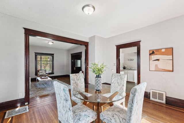3413 Columbus Ave, Minneapolis, MN 55407 - dining area featuring wood finished floors and baseboards