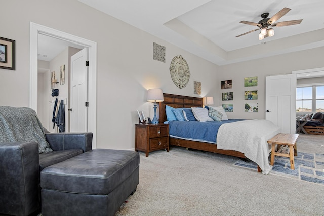968 150th Ave, New Richmond, WI 54017 - carpeted bedroom with a ceiling fan