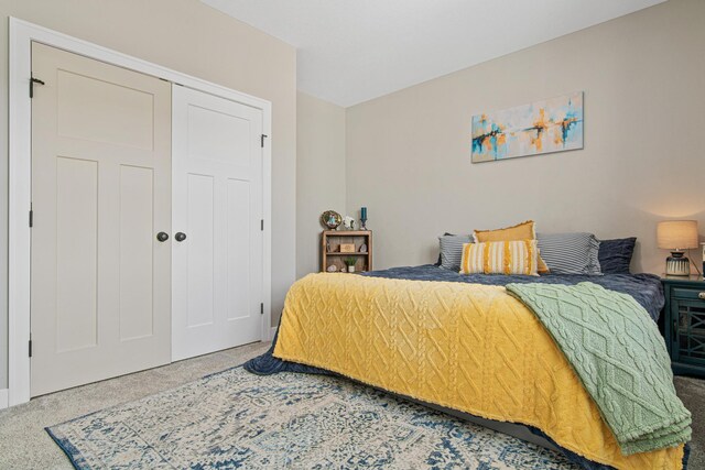 968 150th Ave, New Richmond, WI 54017 - bedroom with carpet floors and a closet