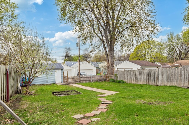 5548 34th Ave S, Minneapolis, MN 55417 - view of yard featuring an outbuilding