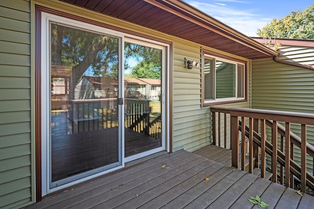 10276 Hanson Blvd NW, Coon Rapids, MN 55433 - view of wooden deck