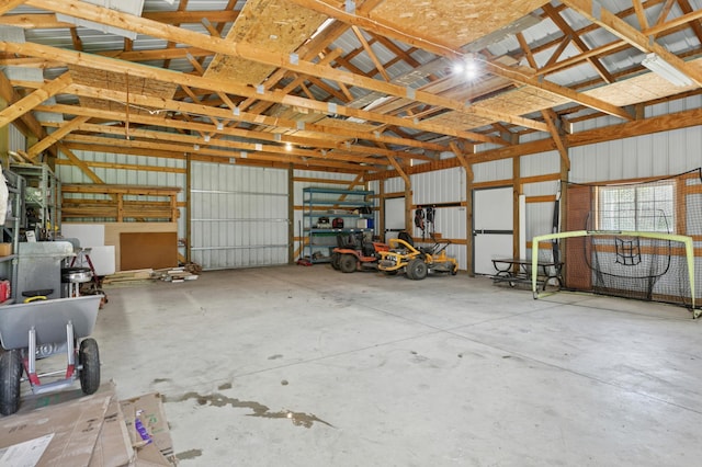 6715 Eldorado Way, Leon Twp, MN 55009 - garage with metal wall