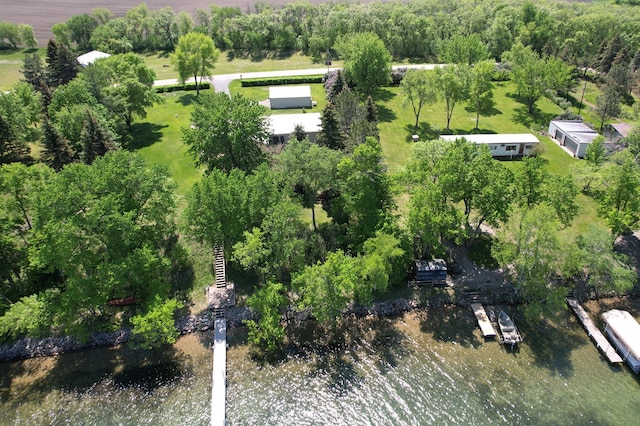 33397 Pickerel View Dr, Richville, MN 56576 - aerial overview of property's location featuring a large body of water