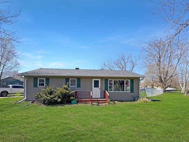 501 8th St, Luck, WI 54853 - view of front of house