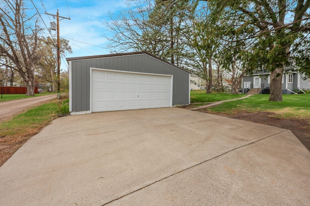 110 7th St SE, Little Falls, MN 56345 - view of detached garage
